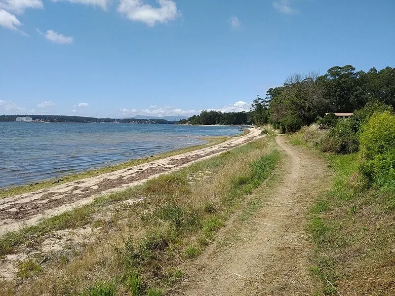 Playa de Ganchino en Cambados, Pontevedra — foto 3 de 3