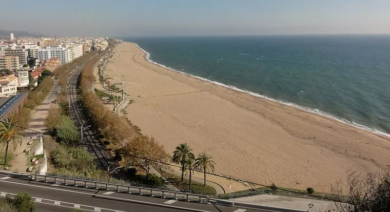 Playa de Garbí en Calella, Barcelona — foto 3 de 7