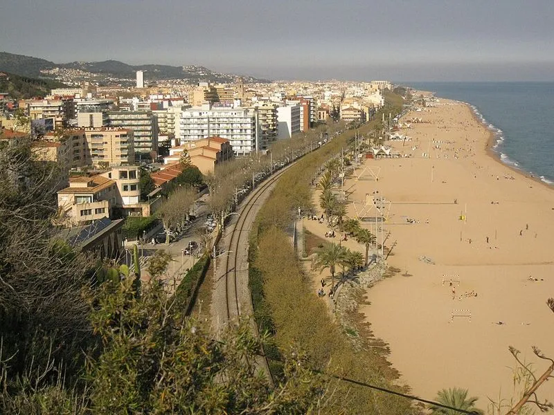Playa de Garbí en Calella, Barcelona — foto 4 de 7