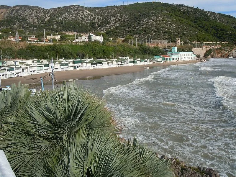 Playa de Garraf en Sitges, Barcelona — foto 3 de 10