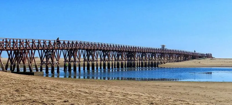 Playa de Gaviota en Isla Cristina