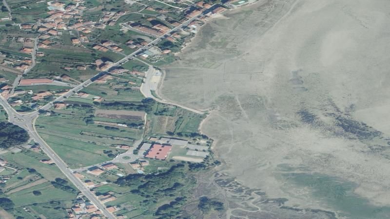 Vista aérea de Graña, O Grove