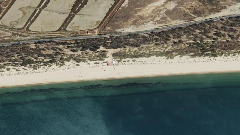 Playa de Icona en Isla Cristina
