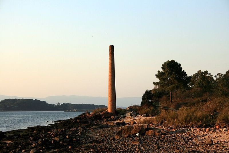 Playa Illote de Beiró en Cambados