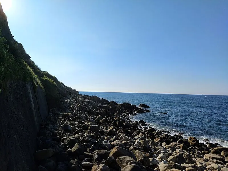 Playa de Inpernupe en Zumaia, Guipúzcoa — foto 2 de 2
