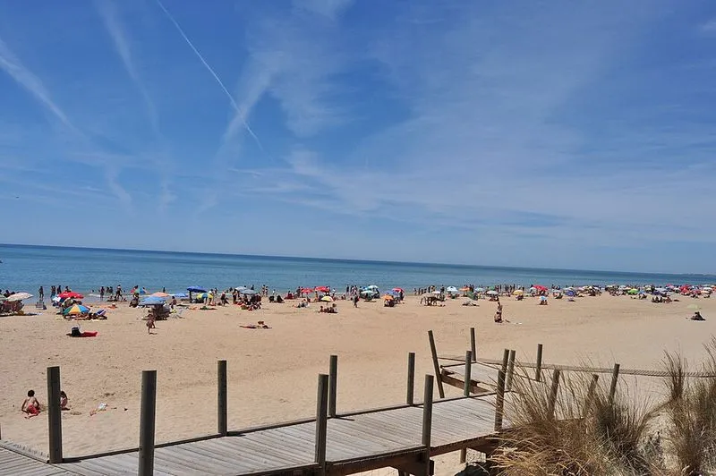 Playa de Islantilla en Isla Cristina