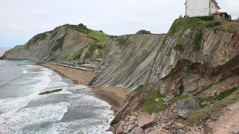 Playa de Itzurun en Zumaia, Guipúzcoa — foto 4 de 7