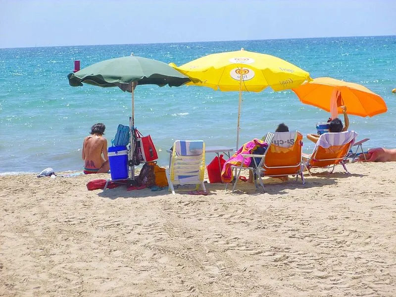 Playa de la Albufereta en Alacant/Alicante, Alicante — foto 5 de 8