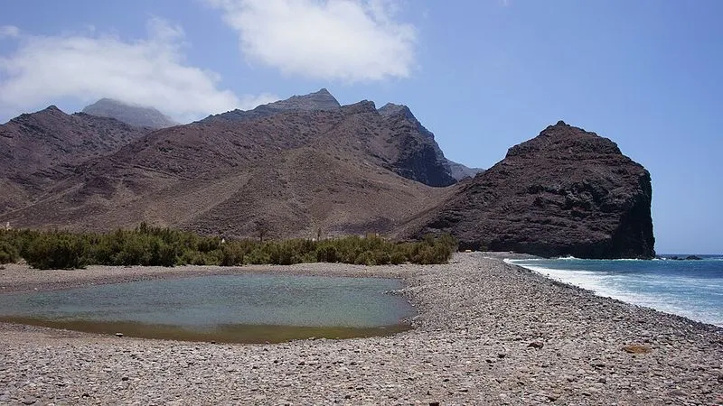 Playa de la Aldea en La Aldea de San Nicolás, Las Palmas — foto 2 de 9