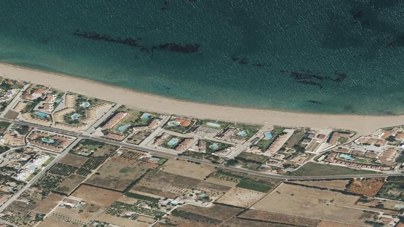 Vista aérea de La Almadraba, Dénia