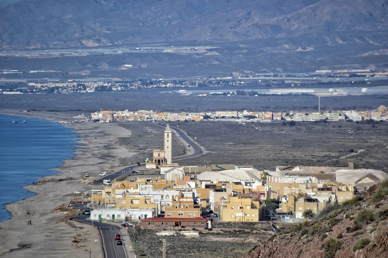 Playa de la Almadraba de Monteleva en Almería