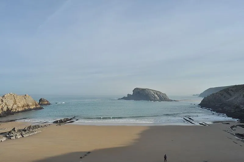 Playa de la Arnía en Piélagos