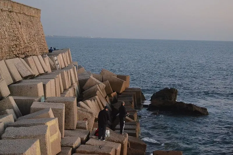 Playa de la Caleta en Málaga