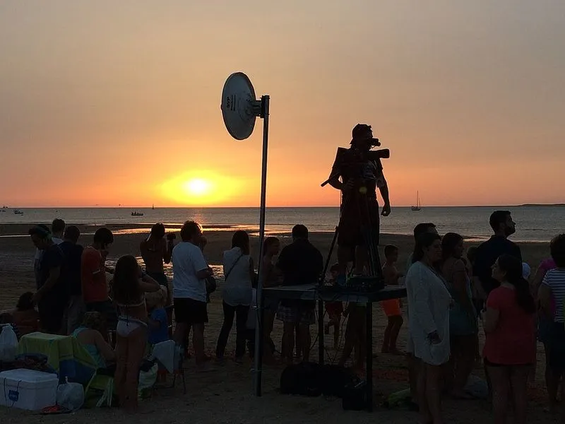 Playa La Calzada en Sanlúcar de Barrameda, Cádiz — foto 3 de 4