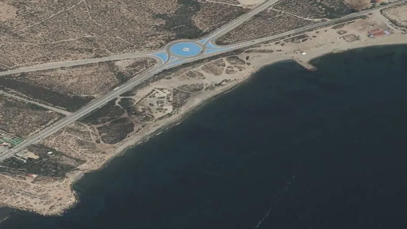 Playa de la Cañada del Negro en Águilas