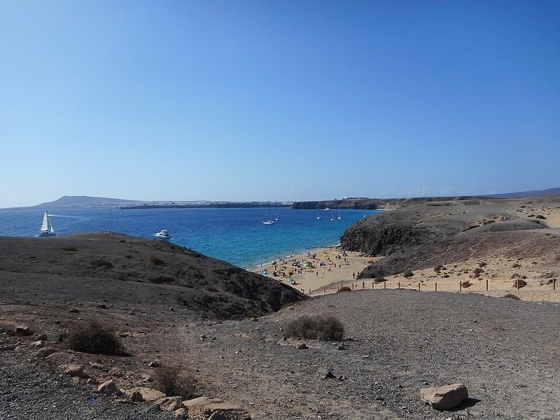Playa La Cera en Yaiza