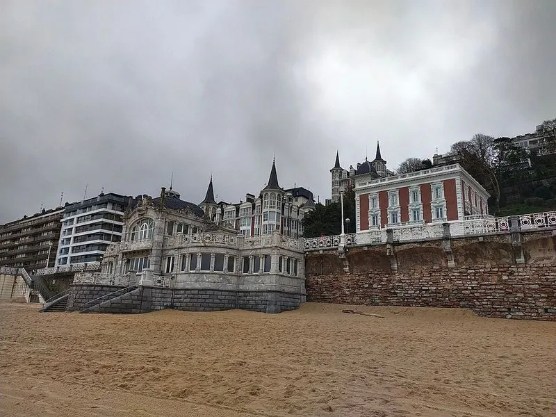 Playa La Concha en Donostia/San Sebastián, Guipúzcoa — foto 4 de 10