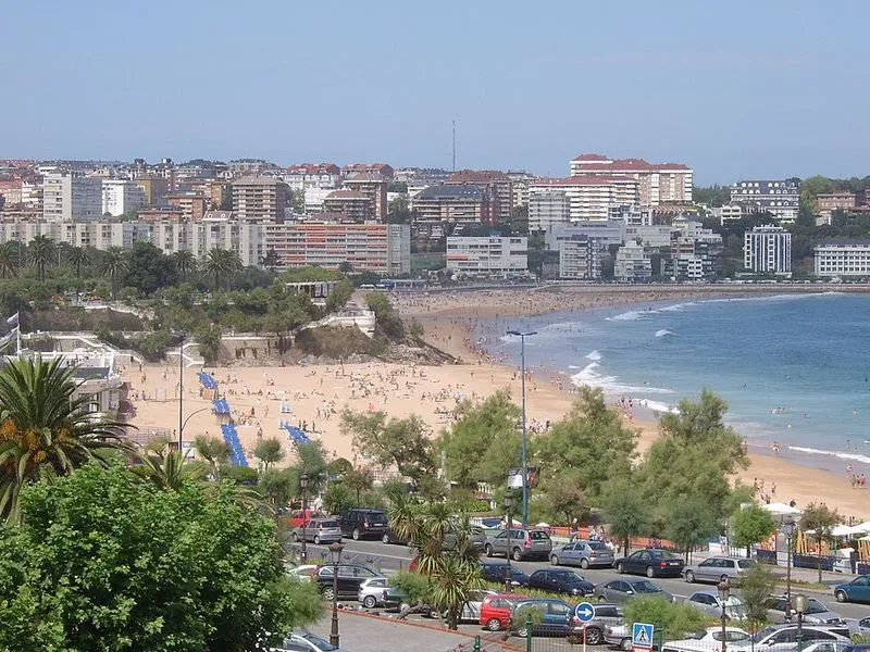 Playa La Concha en Santander, Cantabria — foto 3 de 6