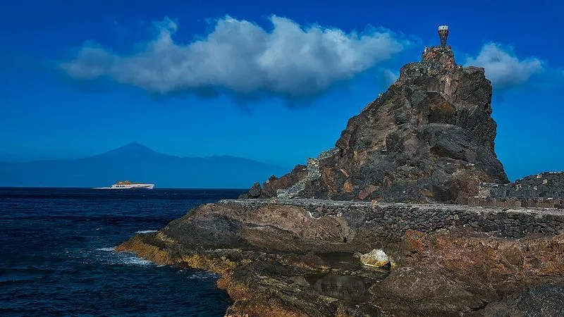 Playa de la Cueva en San Sebastián de la Gomera, Santa Cruz de Tenerife — foto 3 de 3