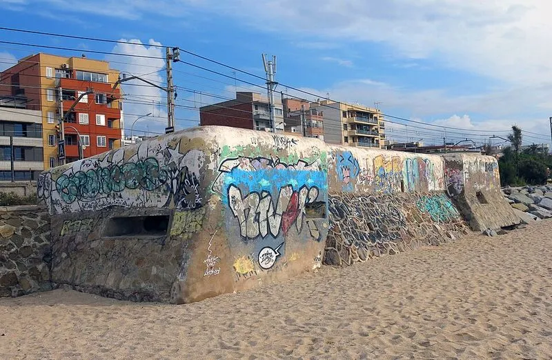 Playa de la Descàrrega en Premià de Mar, Barcelona — foto 2 de 4