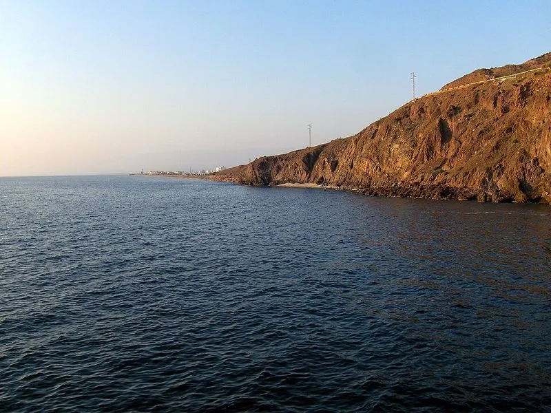 Playa de la Fabriquilla en Almería