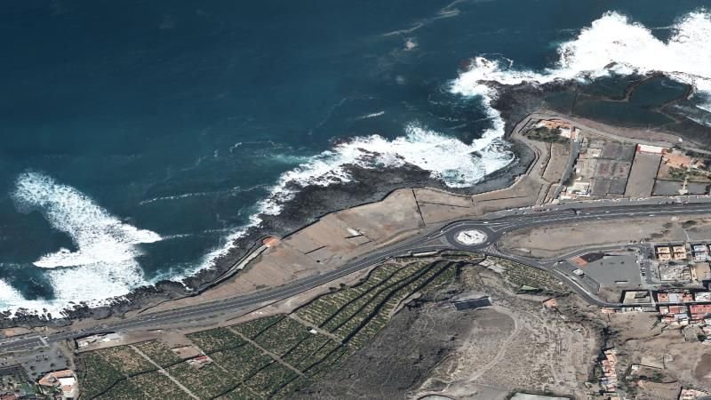 Vista aérea de La Fuente, Arucas