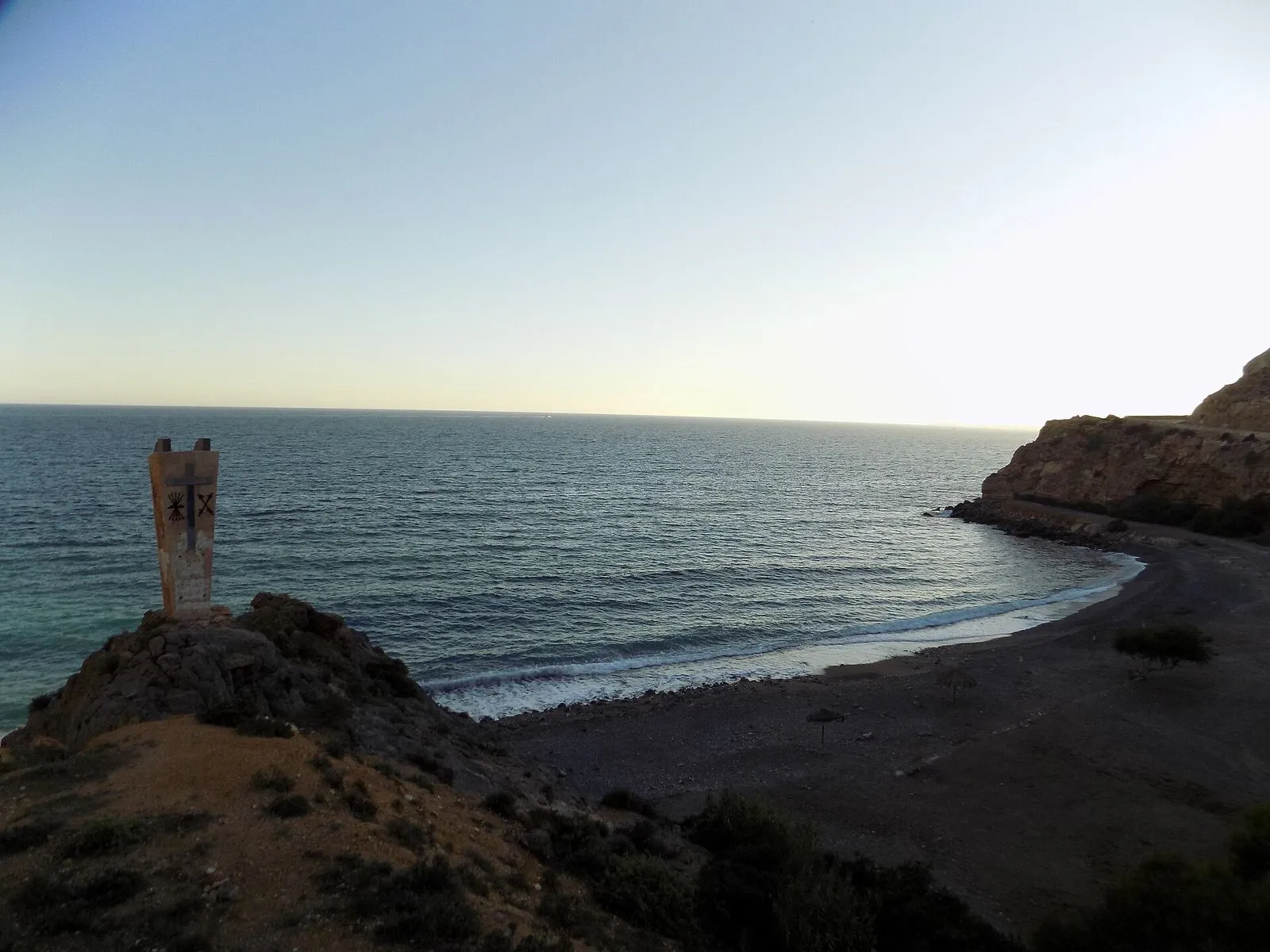 Playa de la Garrofa en Almería