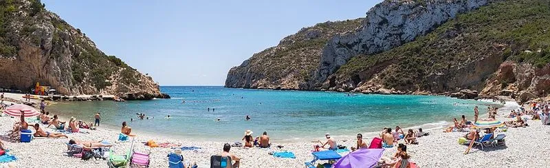 Playa de la Granadella en Jávea/Xàbia, Alicante — foto 5 de 9