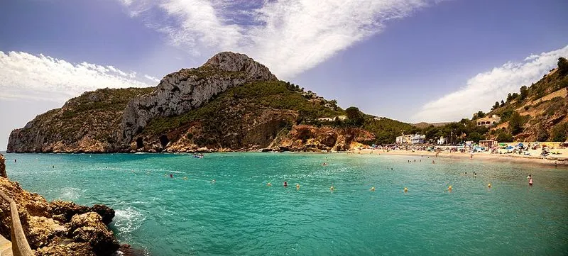 Playa de la Granadella en Jávea/Xàbia, Alicante — foto 7 de 9