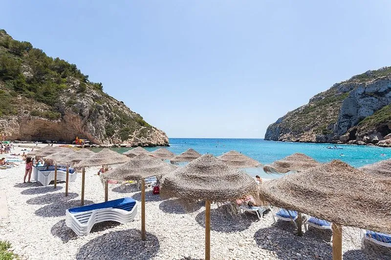 Playa de la Granadella en Jávea/Xàbia, Alicante — foto 8 de 9