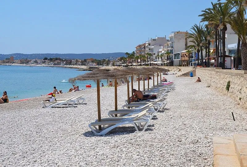 Playa de la Grava en Jávea/Xàbia, Alicante — foto 2 de 6