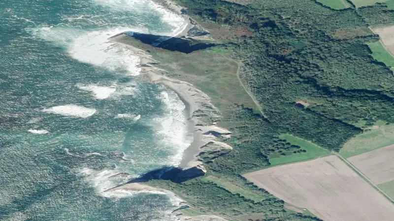 Playa de la Herbosa en Valdés