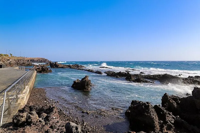 Playa de la Jaquita en Guía de Isora, Santa Cruz de Tenerife — foto 4 de 5