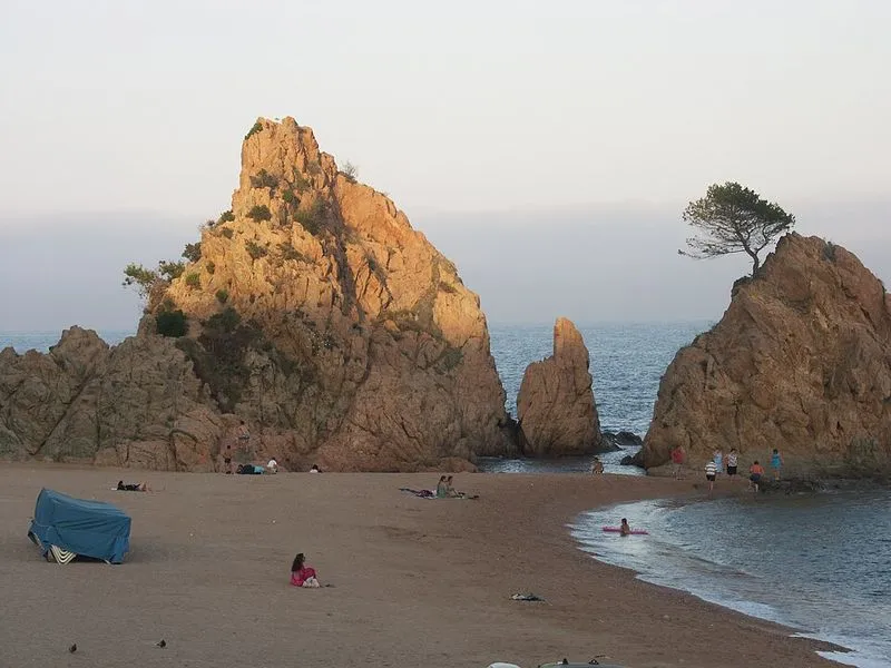 Playa de la Mar Menuda en Tossa de Mar, Gerona — foto 6 de 10