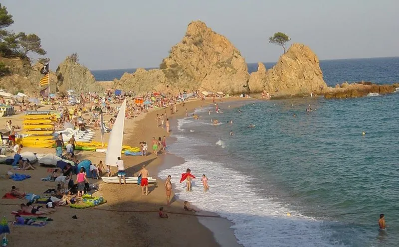 Playa de la Mar Menuda en Tossa de Mar, Gerona — foto 10 de 10