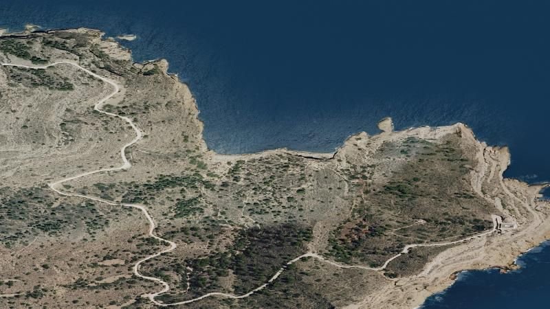 Vista aérea de La Mina, L'Alfàs del Pi
