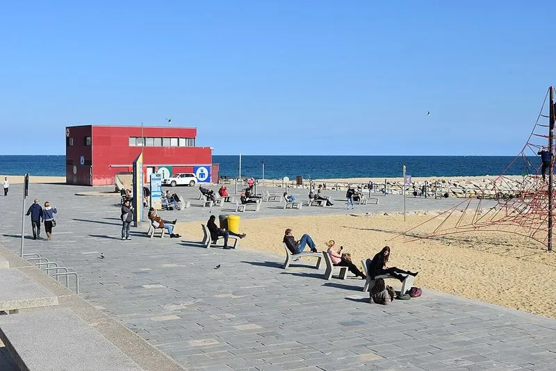 Playa de la Nova Icària en Barcelona, Barcelona — foto 9 de 10