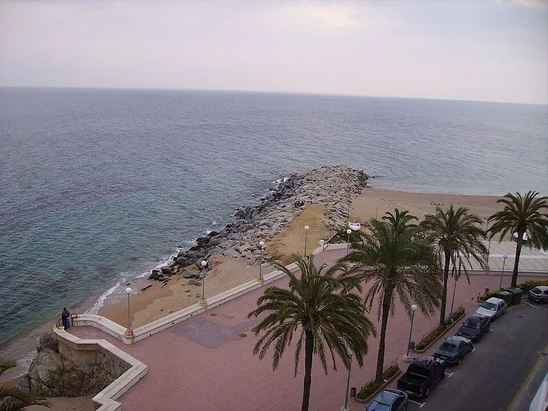Playa La Platjola en Sant Pol de Mar, Barcelona — foto 5 de 5