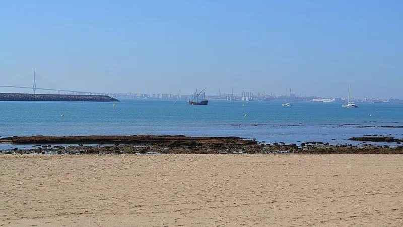 Playa de la Puntilla en El Puerto de Santa María