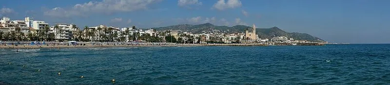 Playa de la Ribera en Sitges, Barcelona — foto 2 de 6