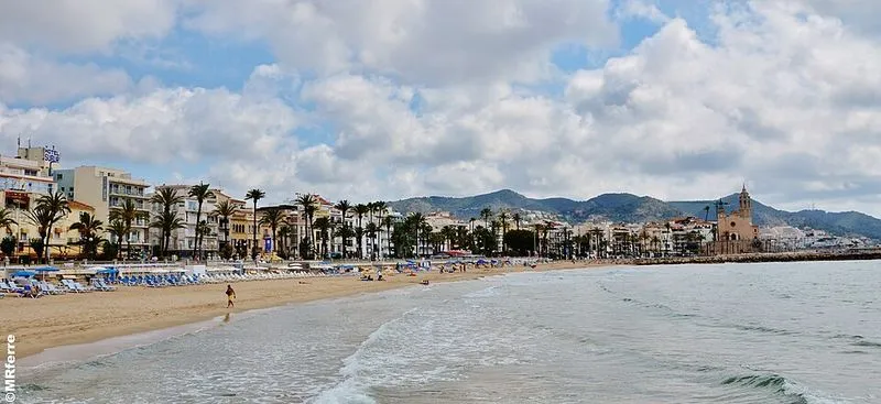 Playa de la Ribera en Sitges, Barcelona — foto 3 de 6