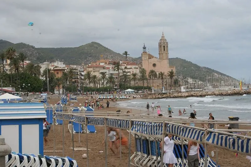 Playa de la Ribera en Sitges, Barcelona — foto 4 de 6