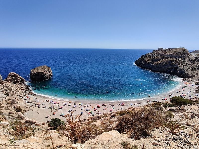 Playa La Rijana en Gualchos, Granada
