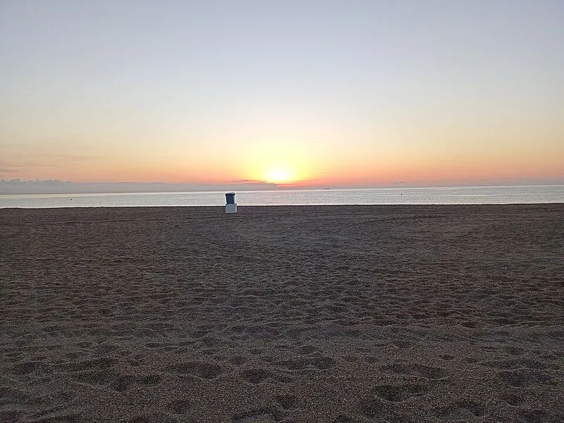 Playa de la Romanilla en Roquetas de Mar, Almería — foto 4 de 5