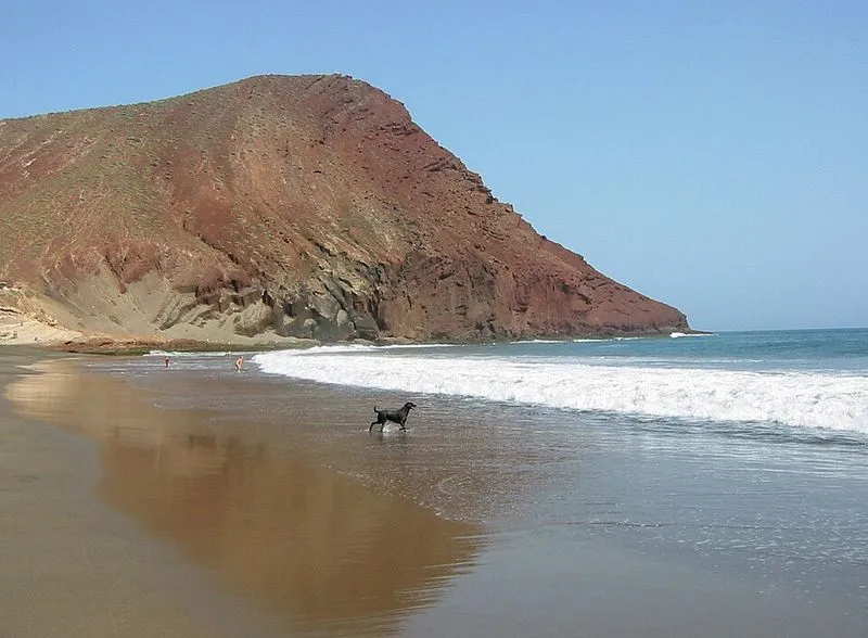 Playa de la Tejita en Granadilla de Abona