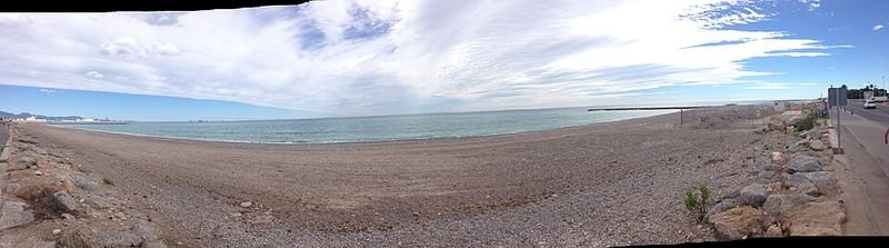 Playa La Torre en Almazora/Almassora, Castellón
