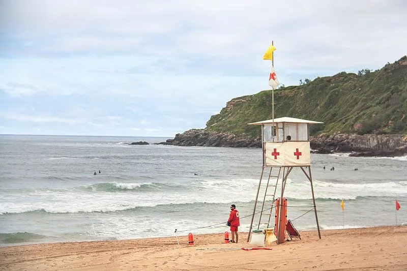 Playa La Zurriola en Donostia/San Sebastián, Guipúzcoa — foto 7 de 9