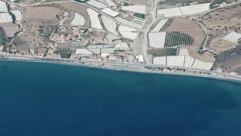 Vista aérea de Lagos, Vélez-Málaga