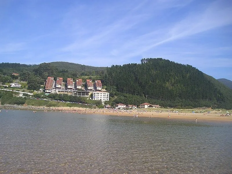 Playa de Laida en Ibarrangelu