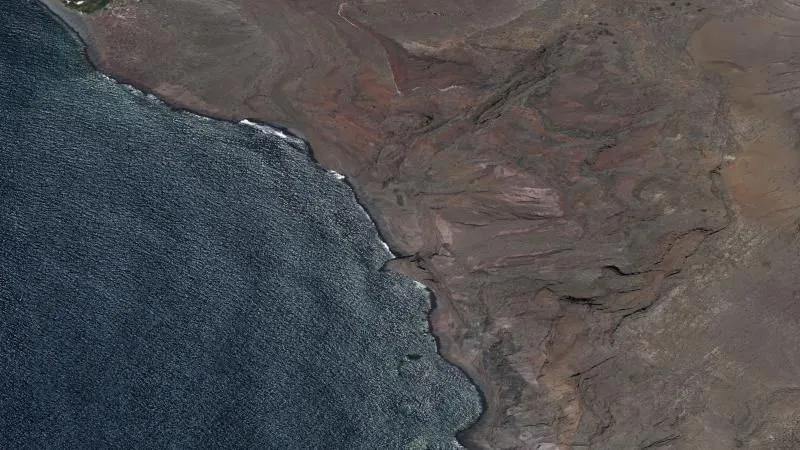 Playa de las Arenas en Vallehermoso
